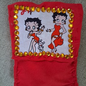 Cartera de algodón con personajes