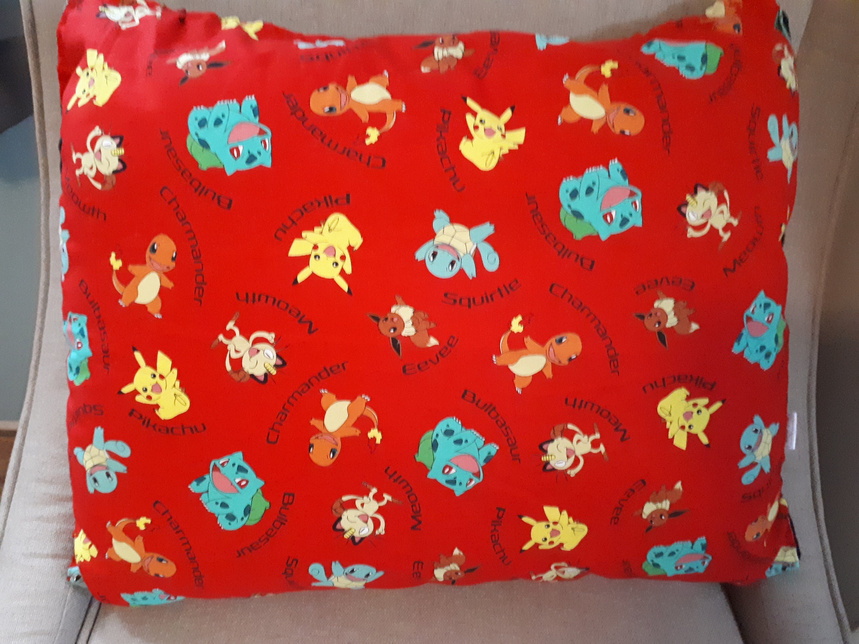Pokemon Character Pillow Set Etsy