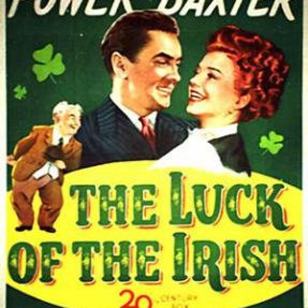 The Luck Of The Irish ( DVD ) 1948 , Tyrone Power, Anne Baxter- Rare,  Plastic Wrapped