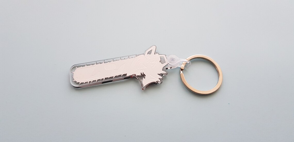 Chainsaw Man Keychains Etsy