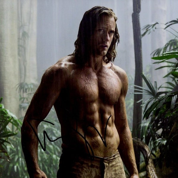 Alexander Skarsgard TARZAN In Person Signed Photo