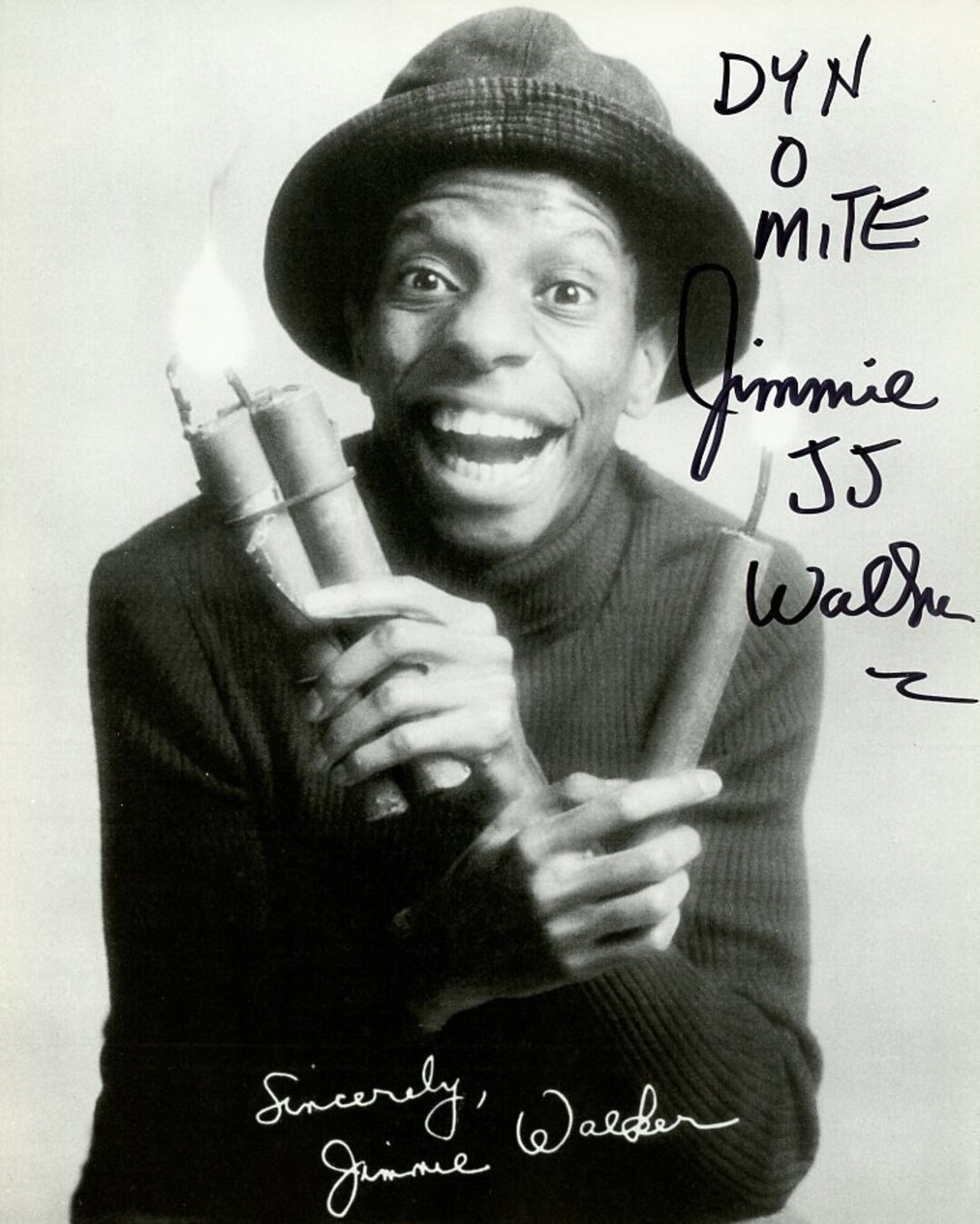 Jimmie JJ Walker GOOD TIMES in Person Signed Photo Etsy