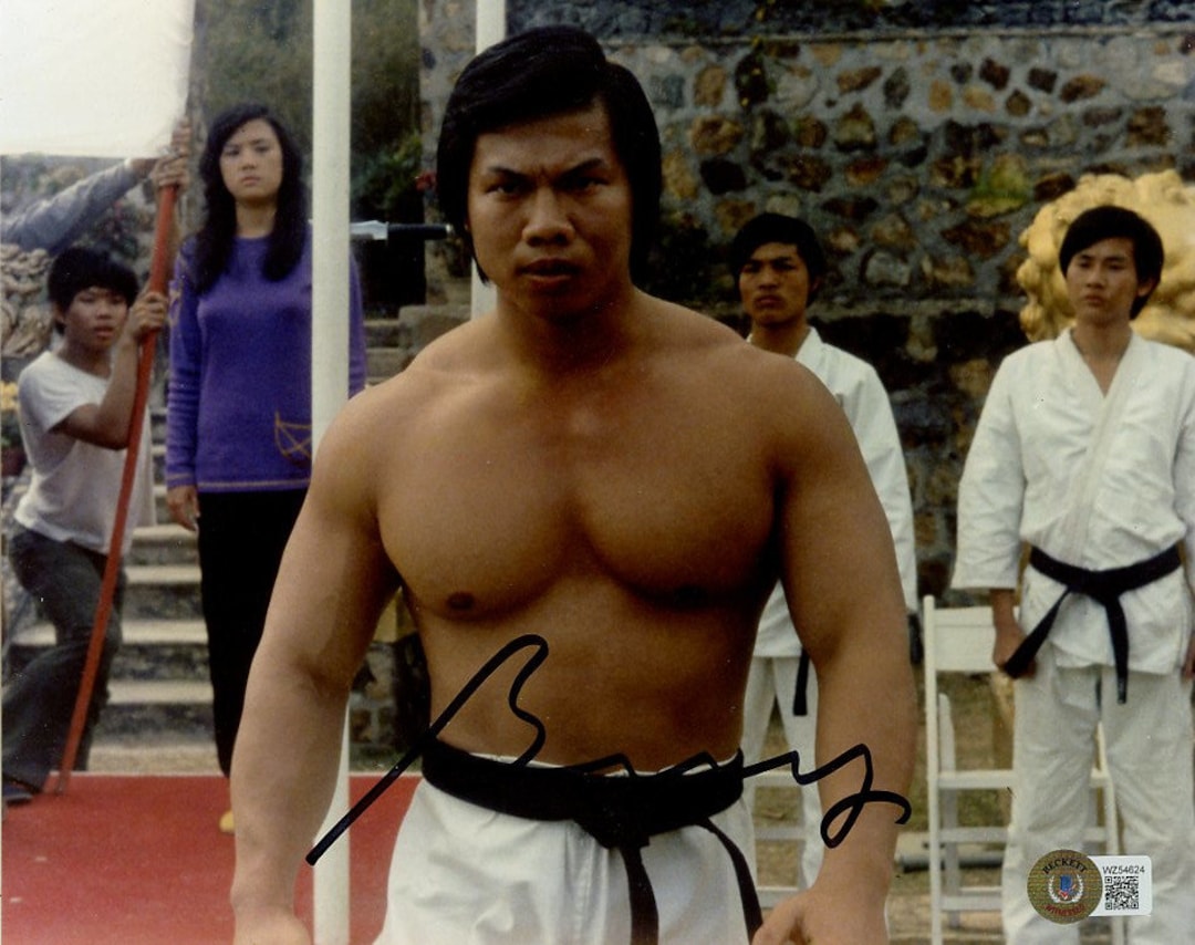 Bolo Yeung ENTER THE DRAGON Private Signing in Person Signed Photo - Etsy