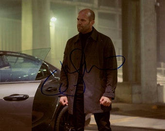 Photo dédicacée de Jason Statham FURIOUS 7 en personne