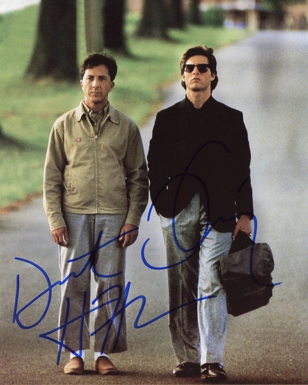 Tom Cruise / Dustin Hoffman RAIN MAN in Person Signed Photo Etsy