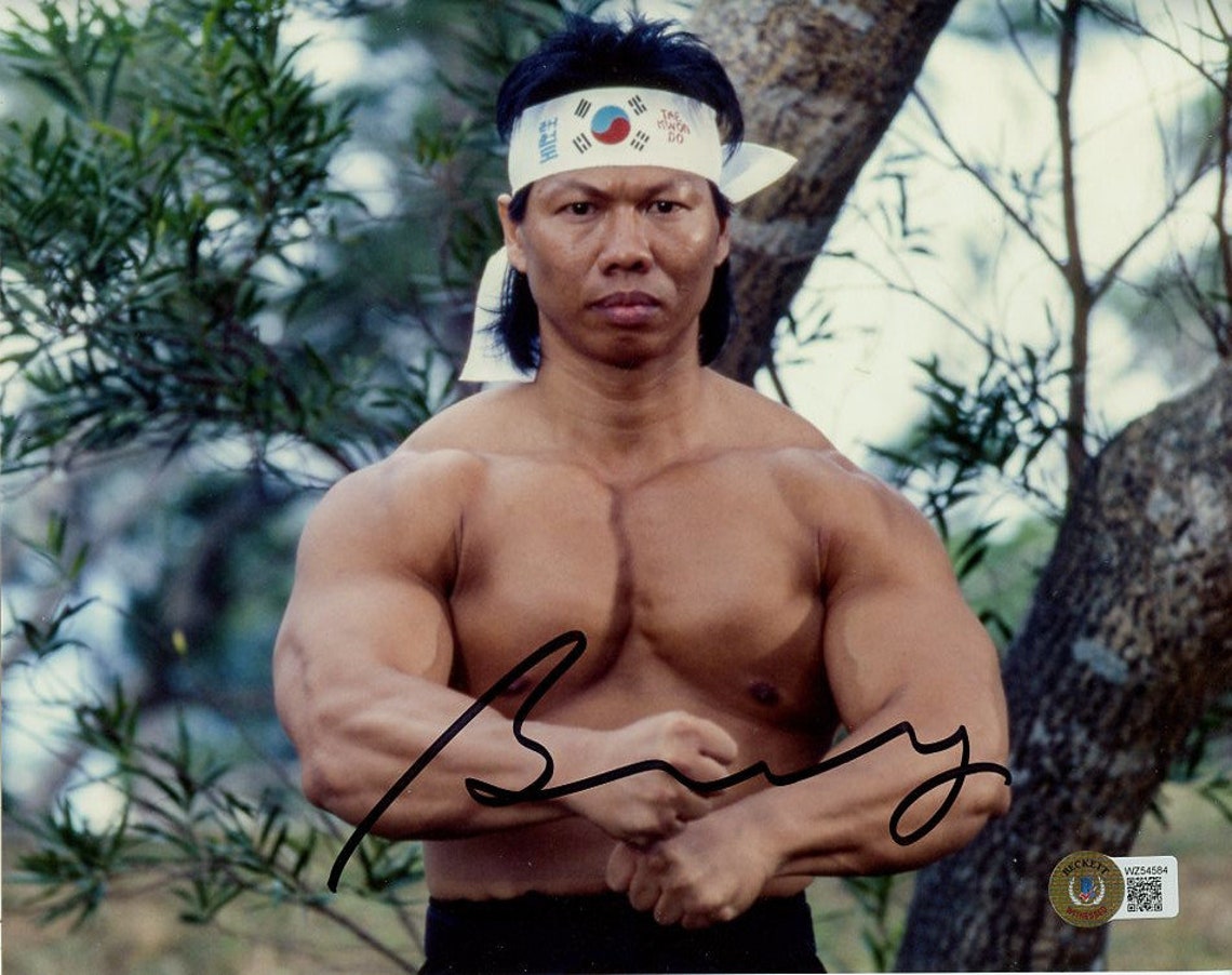 Bolo Yeung BLOODSPORT Private Signing in Person Signed Etsy