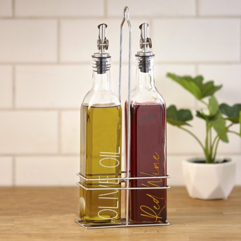 Oil and Vinegar Oil Labels Vinegar Labels Olive Oil Etsy