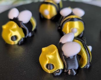 Cute Mini Bee Set | 3D Printed Toy | Mini Bee | Gift for Him | Gift for Her