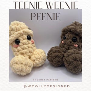 Teenie Weenie Peenie crochet pattern
