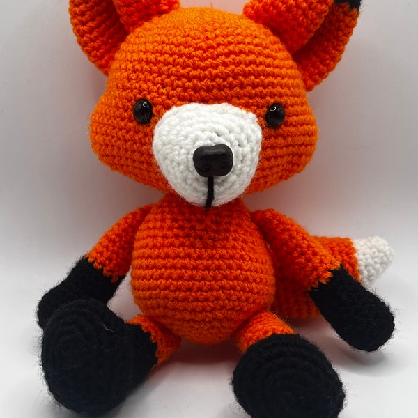 Crochet / amigurumi fox plush