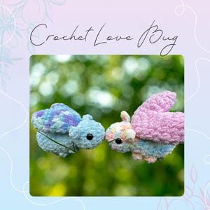 Love bug crochet Plushie