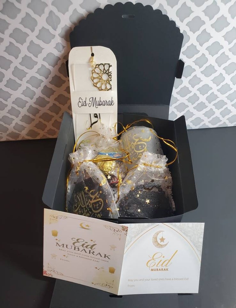 Deluxe Eid Gift Box Eid Gift Basket Eid Mubarak Ramadan Etsy