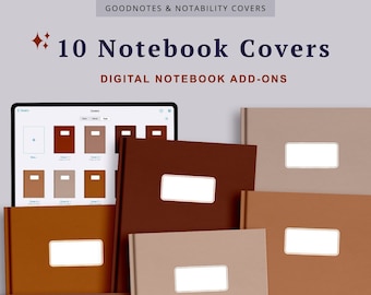 Boho Digital Notebook Covers GoodNote Notebook Covers Notability Journal Minimalist Notebook Cover Digital Notepad Bullet Journal Cover iPad