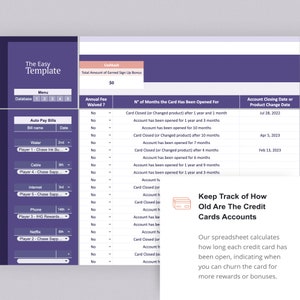 Travel Hacking Spreadsheet Credit Card Points Redemption - Etsy