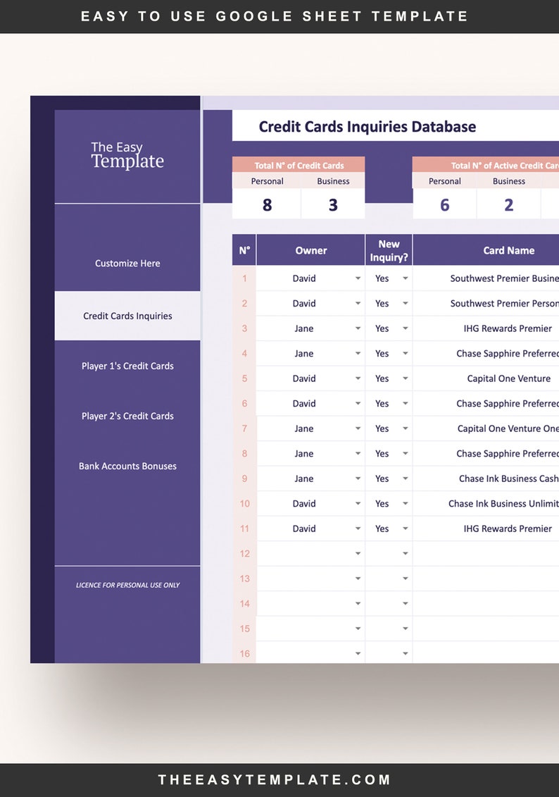 Travel Hacking Google Sheet Tracker Credit Card Churning Etsy travel-hacking-google-sheet-tracker-credit-card-churning-etsy