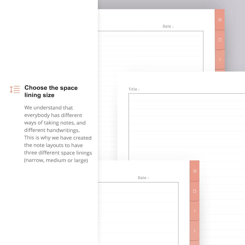 Digital Bujo Notebook Goodnotes Diary Notepad Cornell Journal Student ...