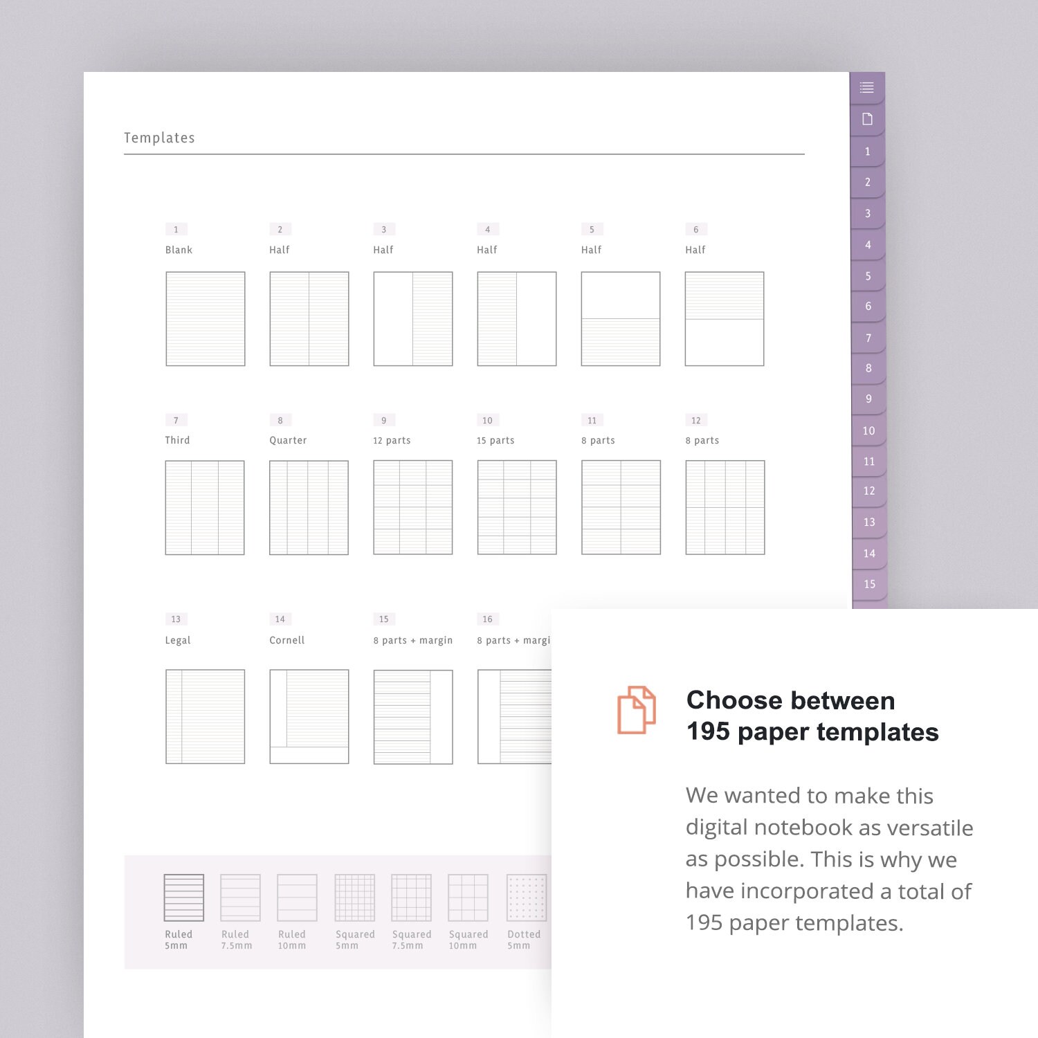 Digital Notebook Goodnotes Notebook Notability Notebooks With Tabs ...