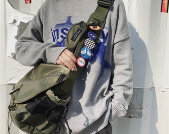 Large Messenger Bag with Coin Purse, Student Crossbody Bag, Large Tote Bag, Casual Bag, School Bag, Travel Bag, Gym Bag, Couple Bag