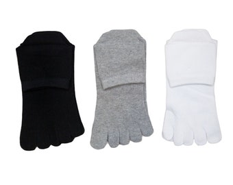 Ankle Toe Socks 6 Pairs of Set Cotton Five Finger Socks