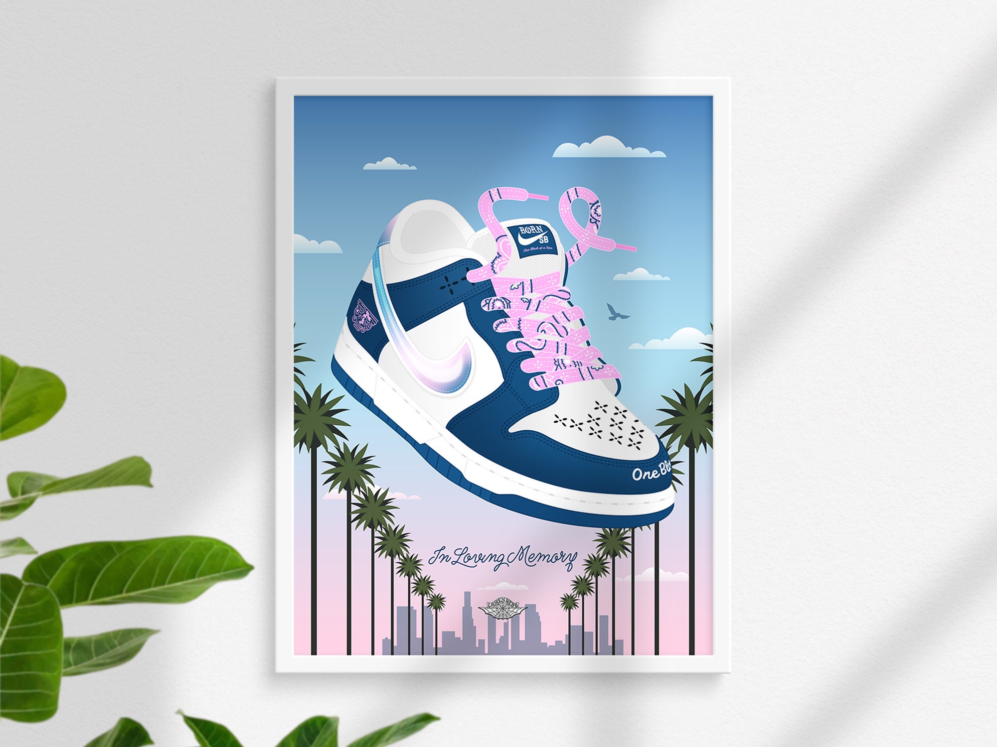 dunk abstract art stockx
