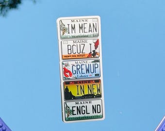 New England Meanie Sticker