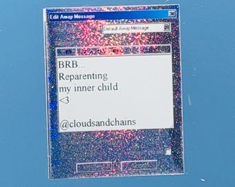 Reparenting my Inner Child Sticker