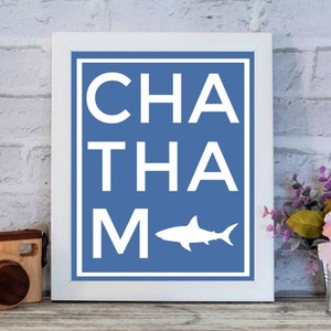 Chatham Print,Cape Cod Print, Chatham Wall Art, Printable Art, Printable Poster,Digital Download, Wall Art,Housewarming gift,Coastal Print