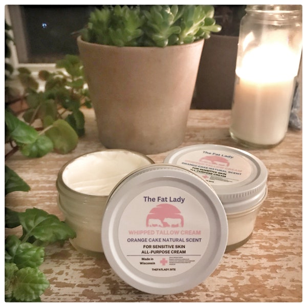 All-Purpose Face & Body Whipped Tallow Balm| Lasting hydration and nourishment | With botanicals and Grass-fed Tallow| Organic and Natural