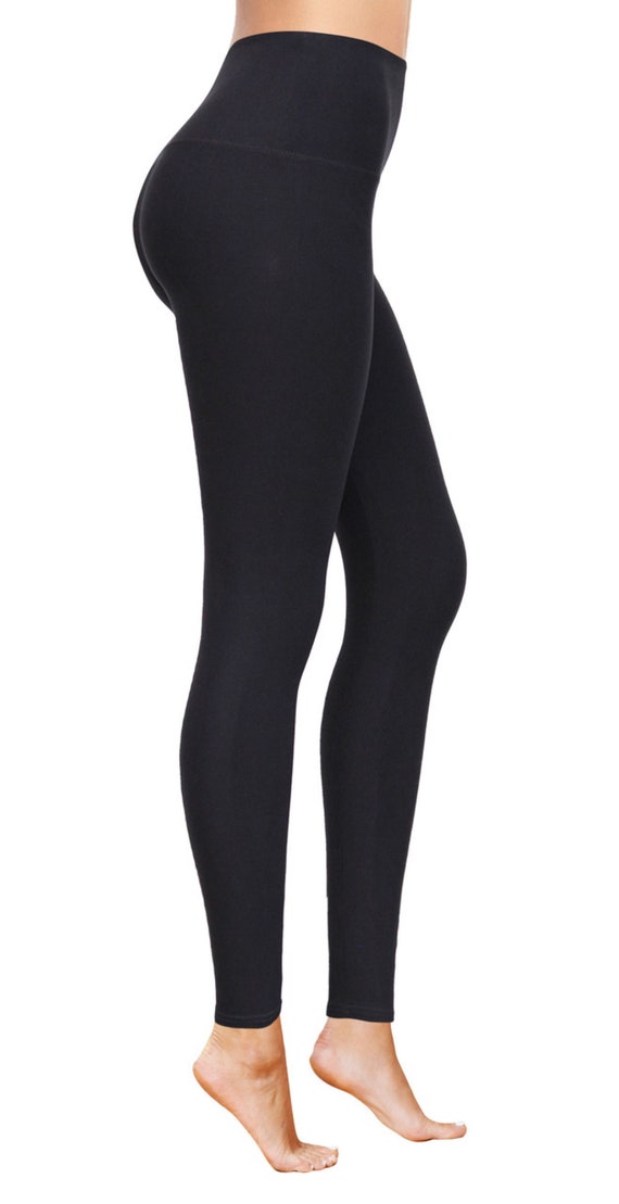 Black Leggings with Pockets for Women, Yoga Pants, 5 High Waist Leggings,  Buttery Soft, One Size, Plus Size, 2XL Leggings, Workout Leggings