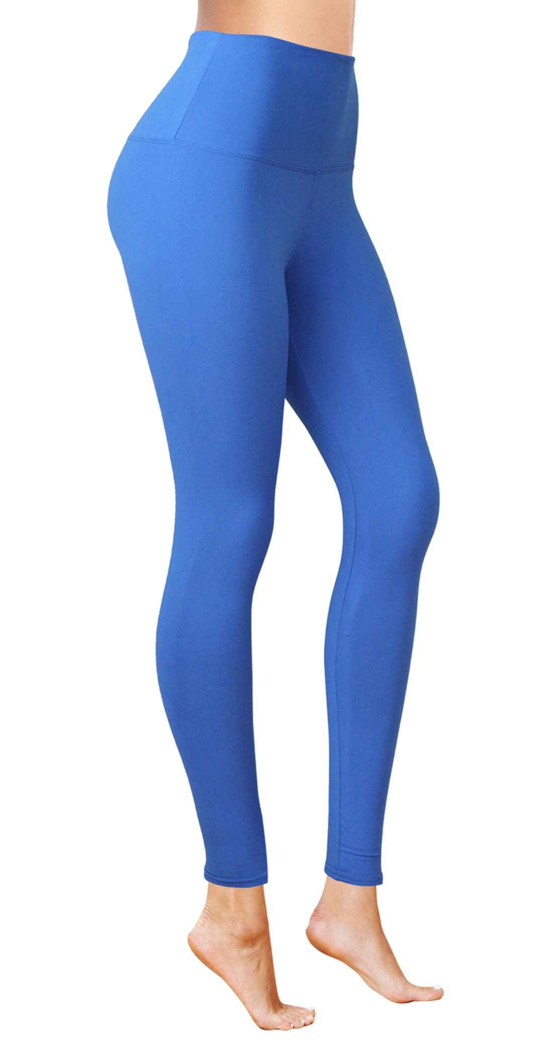 Royal Blue Leggings for Women Yoga Pants 5 High Waist - Etsy