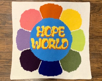 BTS J-Hope/Hope World/Jung Hoseok/Hobi Blanket Pattern - Crochet Graphghan PATTERN ONLY