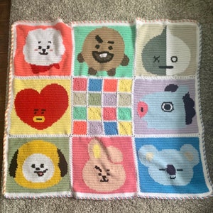 Bts quilt blanket sale