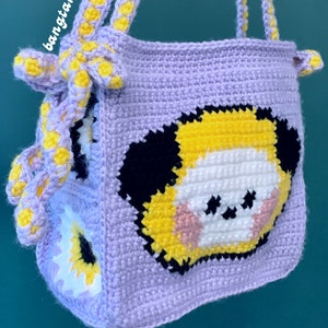 Chimmy x Jimin Flower Shoulder Bag *PATTERN ONLY*