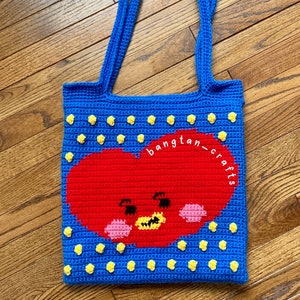 BTS Tata Tote Bag *PATTERN ONLY*