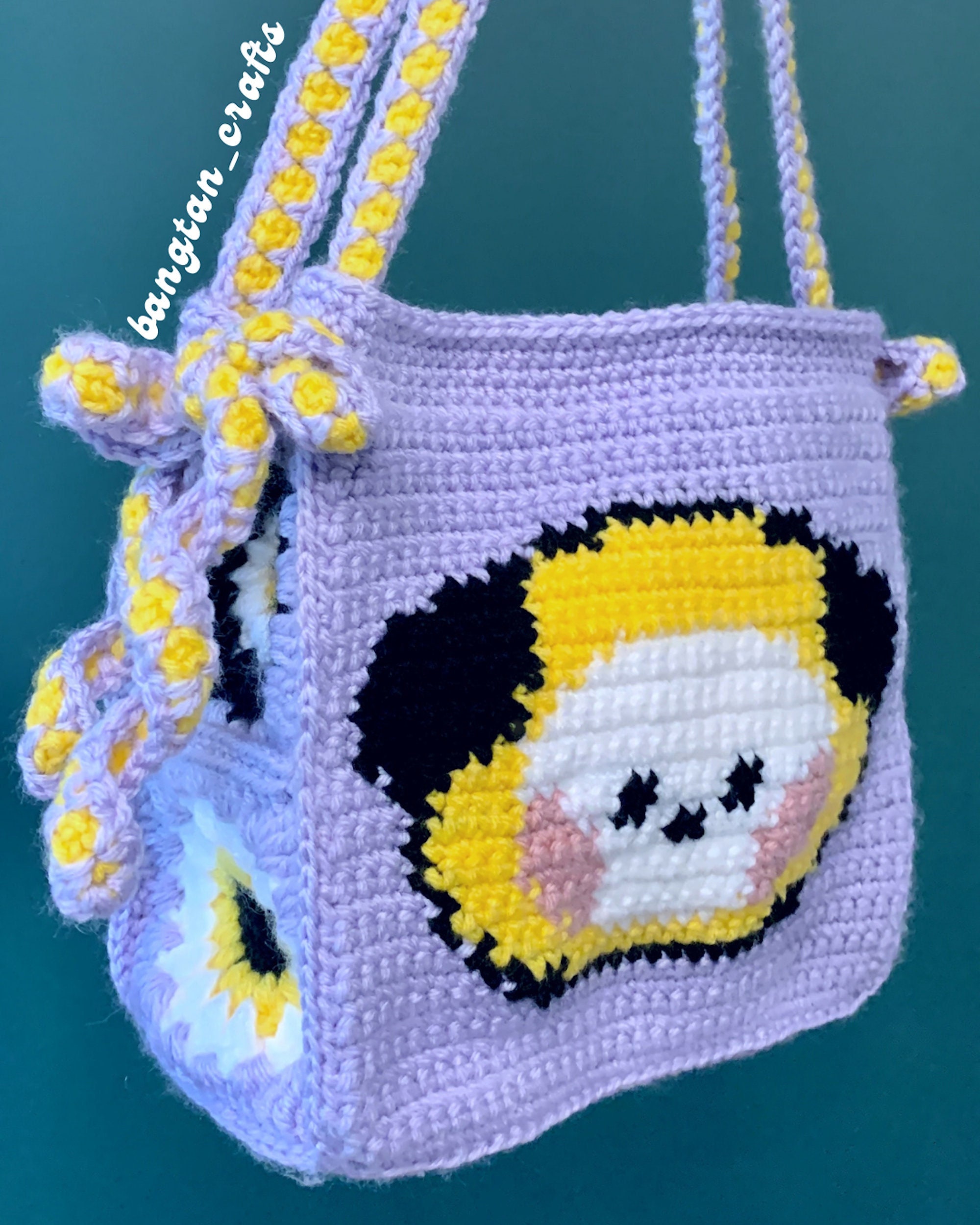 Chimmy X Jimin Flower Shoulder Bag PATTERN ONLY 