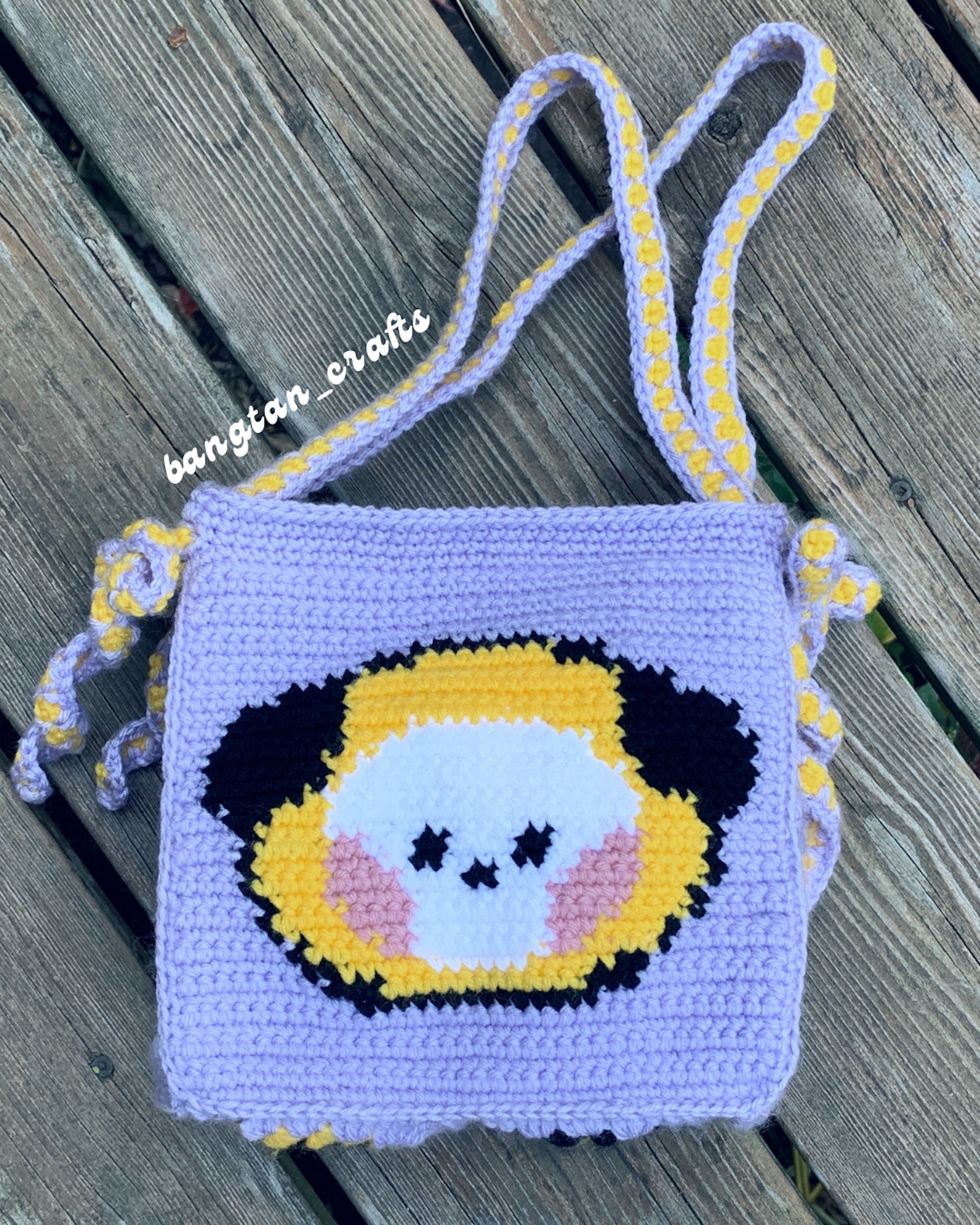 Chimmy X Jimin Flower Shoulder Bag *PATTERN ONLY* - Etsy