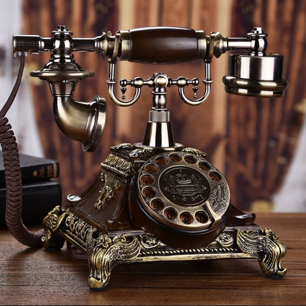1930 Old Rotary Phone (Home/Office Decor)
