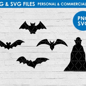 Bat Silhouette Svg / Bats Bats Svg / Happy Halloween Svg png / Bat Cut files / Halloween Clipart / Instant Download / Digital Download