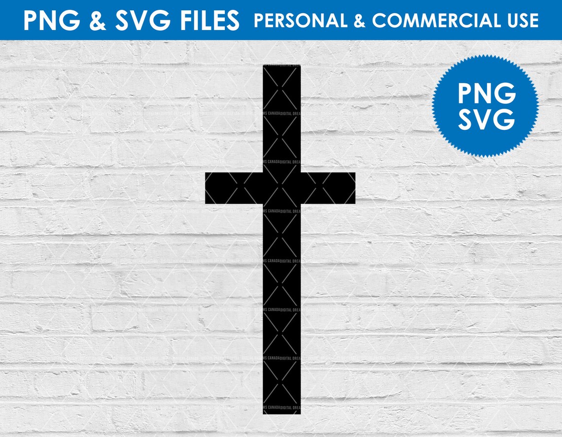 Cross Silhouette Svg / Christian Cross SVG / Cross Cut Files ...