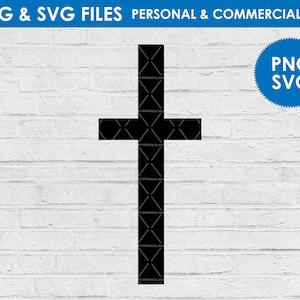cross silhouette svg / Christian Cross SVG / Cross Cut Files / Christian Cross Vector Files / Christian Cross Clip Art instant download