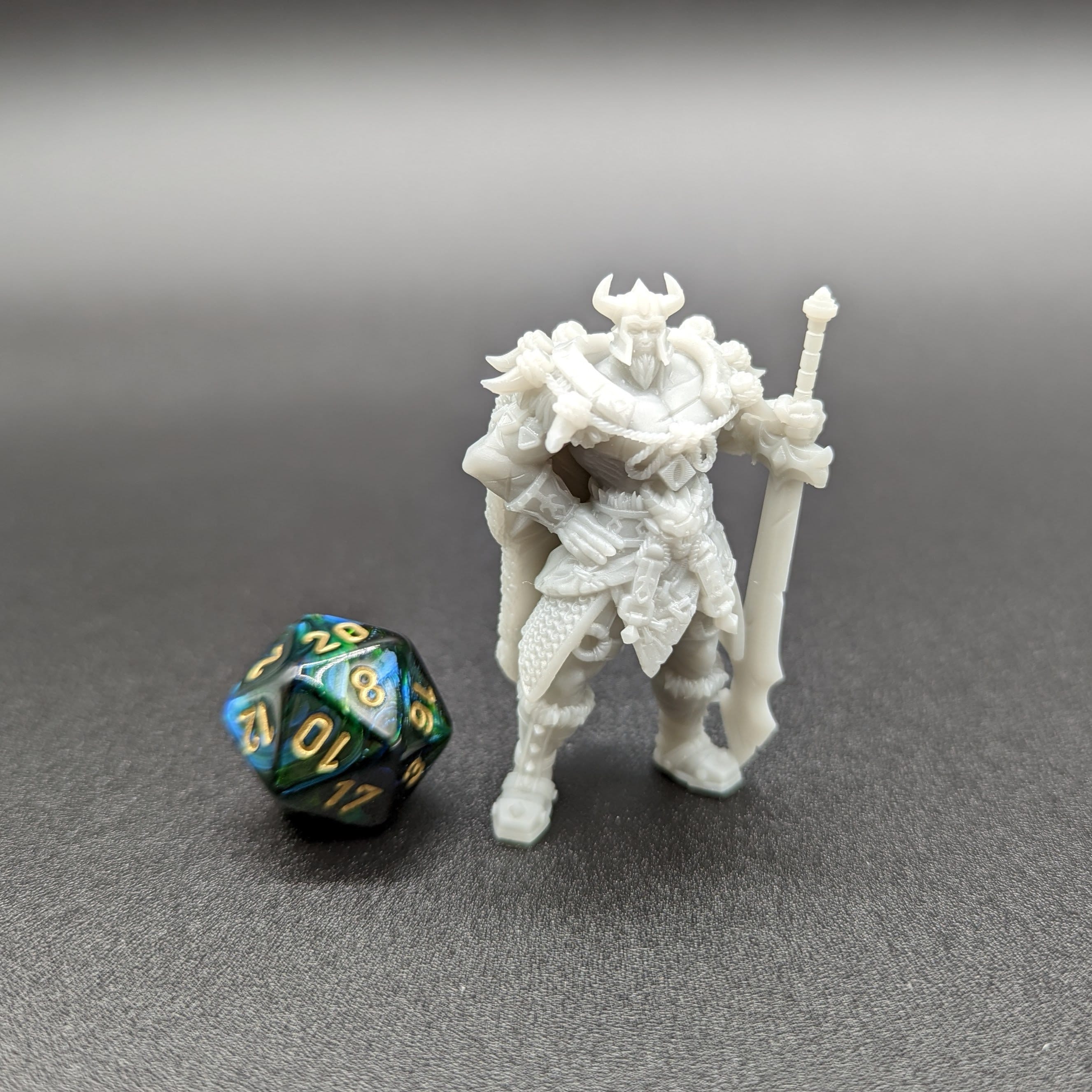 Barbarian Player Character Miniature D 