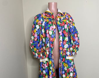 Vintage “models Coat” Robe - Etsy