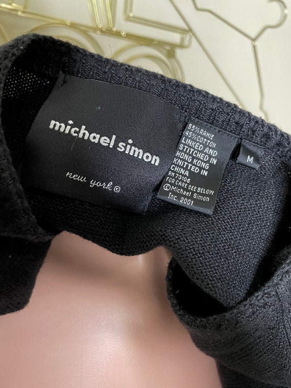 Michael Simon Beach Beaded Summer Cardigan Sweate… - image 5