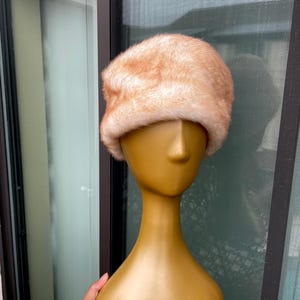 Vintage Faux Fur Hat