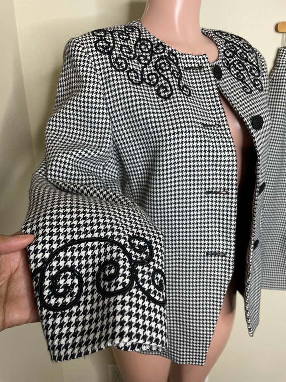 Vintage John Meyer Houndstooth Suit - image 3