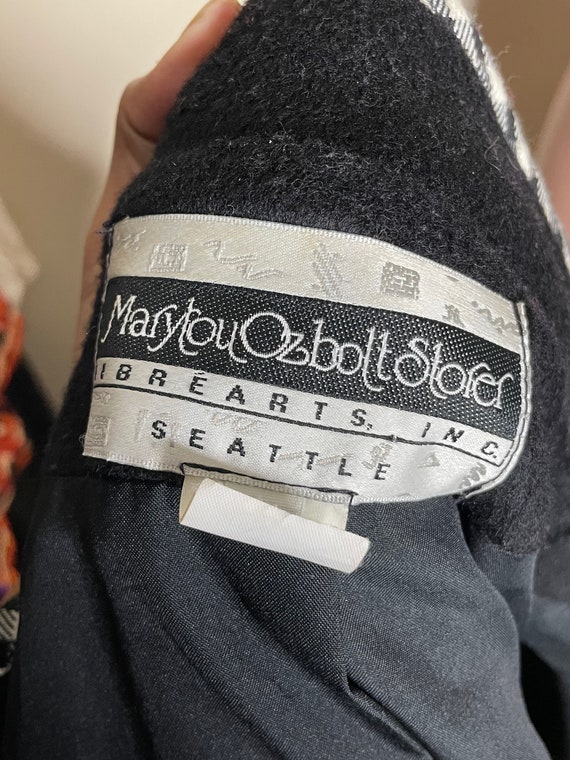 Vintage Marylou Ozbolt Storer Wool Shoe Jacket - image 5