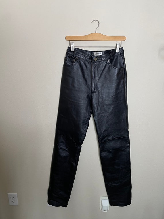 Vintage Bagatelle Leather Pants