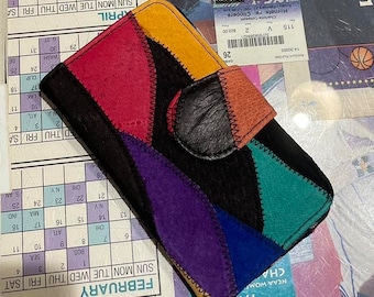 Vintage Patchwork Colorful Wallet