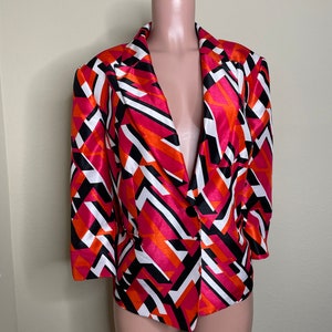 Jones Studio Abstract Blazer