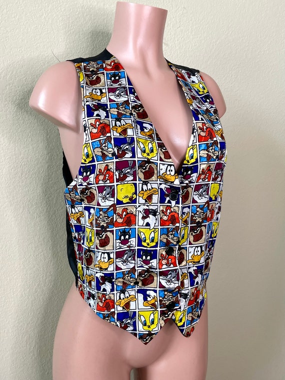 Vintage 1994 Warner Brothers Looney Tunes Vest